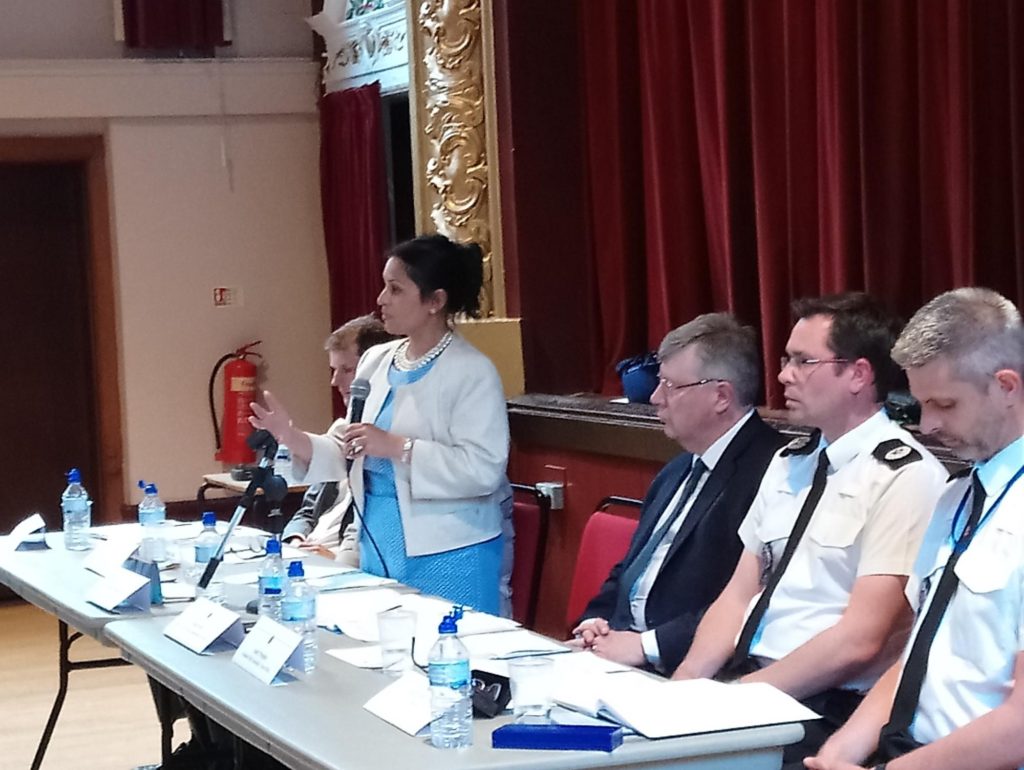 Support for Police Base in Witham at Public Meeting