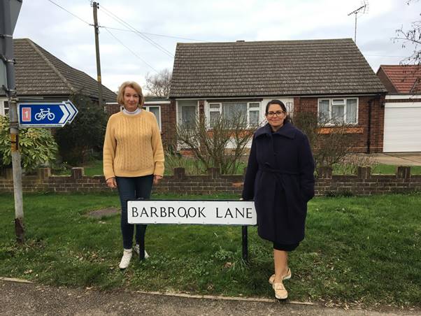 Priti welcomes Barbrook Lane refusal