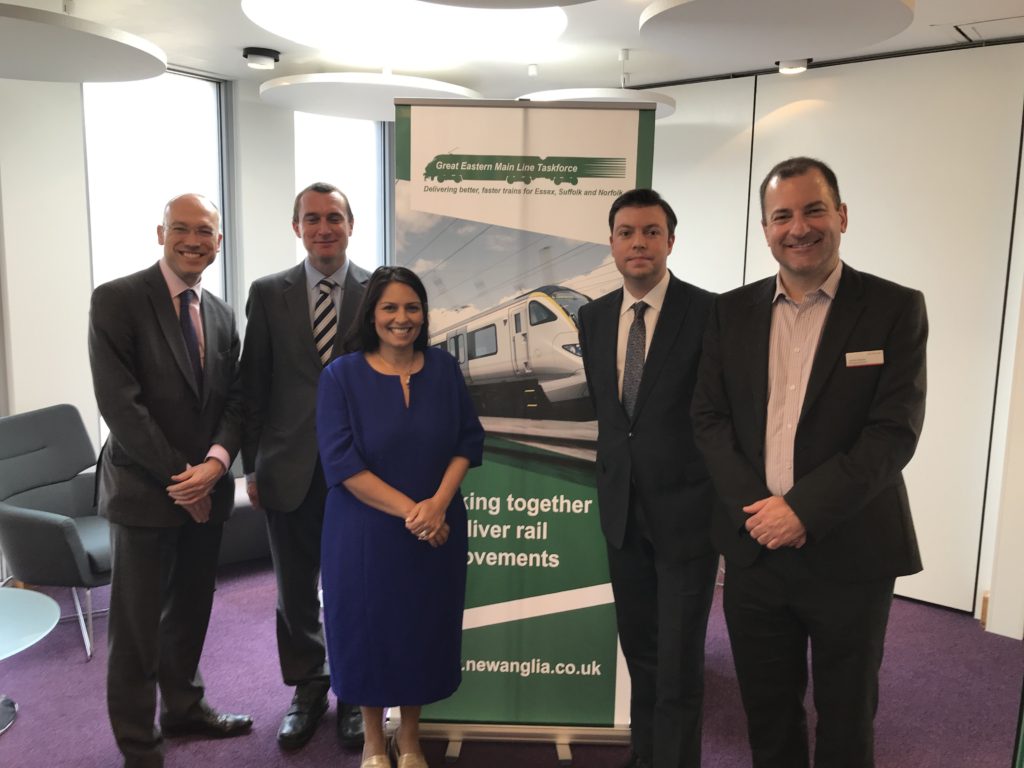 Regional transport conference chaired by Priti Patel MP outlines route to major Government investment in GEML