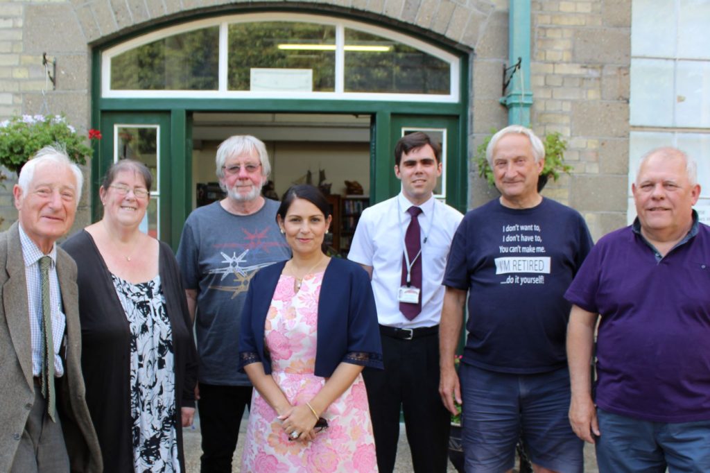 Trustees confirm Priti Patel as Patron of Maldon’s Museum of Power