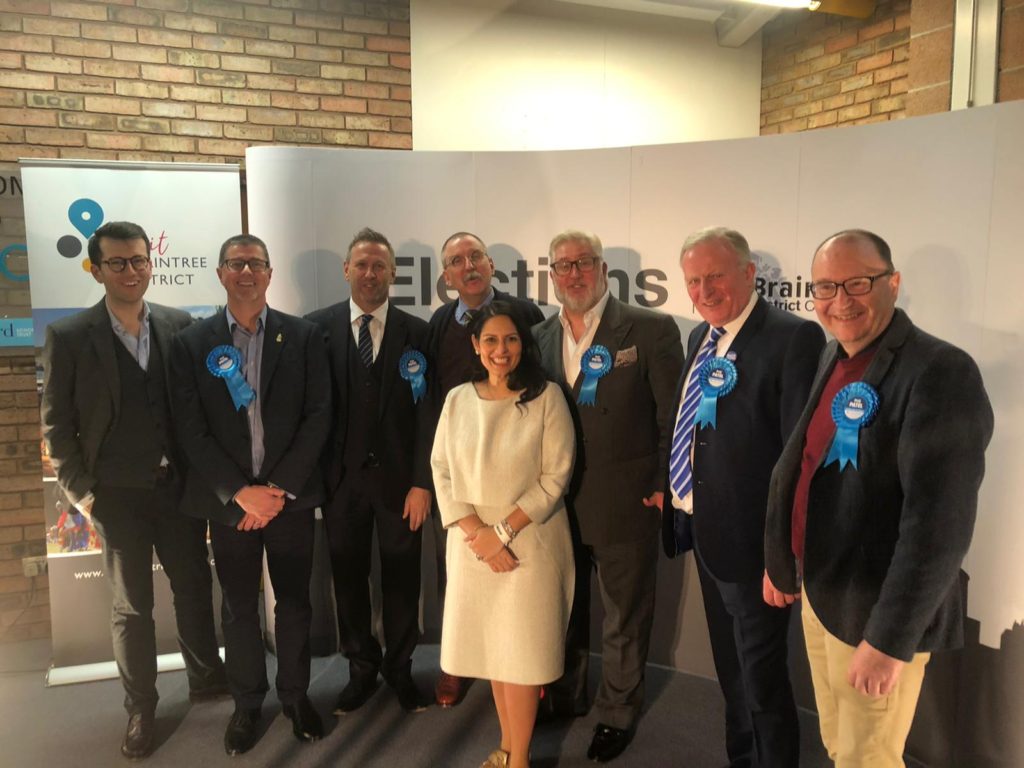 Priti Patel thanks voters for her fourth General Election victory