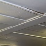 Decaying classroom ceiling