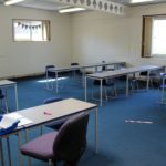 A socially distanced classroom at Templars Academy