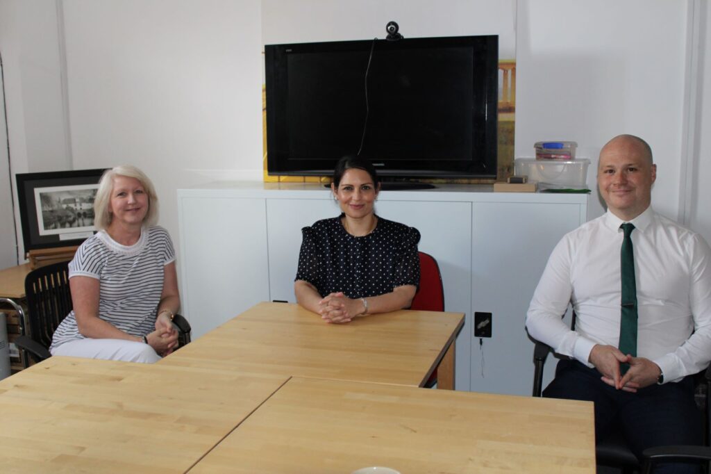 Priti meets head of new special needs school opening in Witham in September