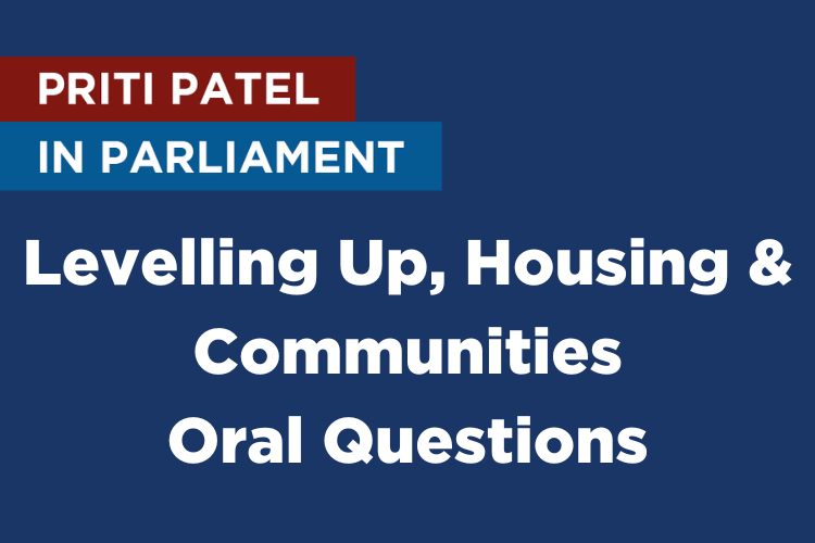 Brownfield development should be prioritised, says Priti Patel MP