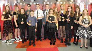 The winners from all the categories at the Silver End Scouting Oscars.