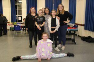 Children from the Silver End Youth Club with Priti and Club directors, Nichola Benjamin (left) and Leila Hobart (right).