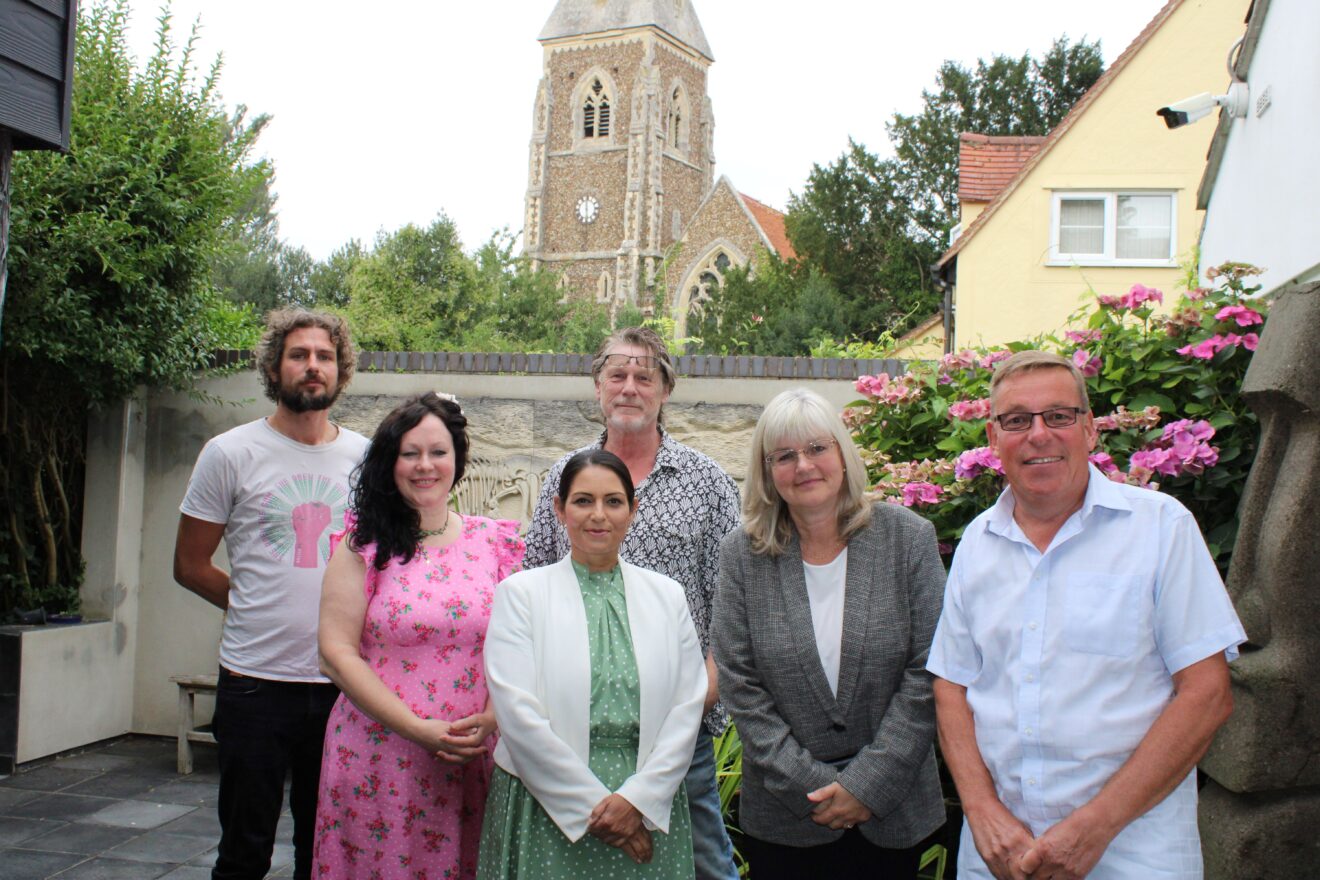 Priti joins Birch Church campaigners