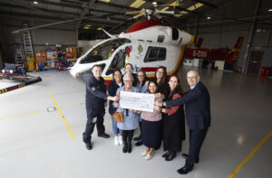 Priti's visit to the Essex & Herts Air Ambulance
