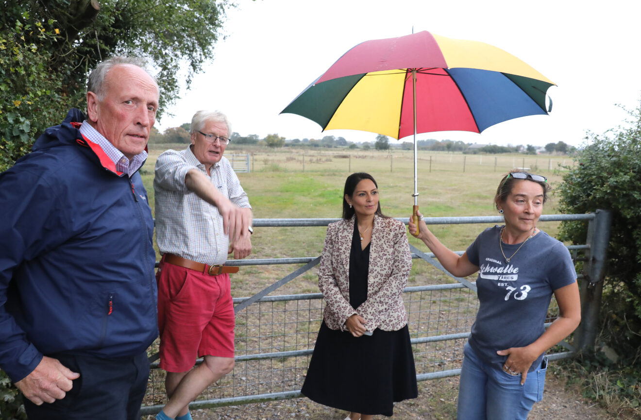 Priti joins Goldhanger residents in opposing countryside loss