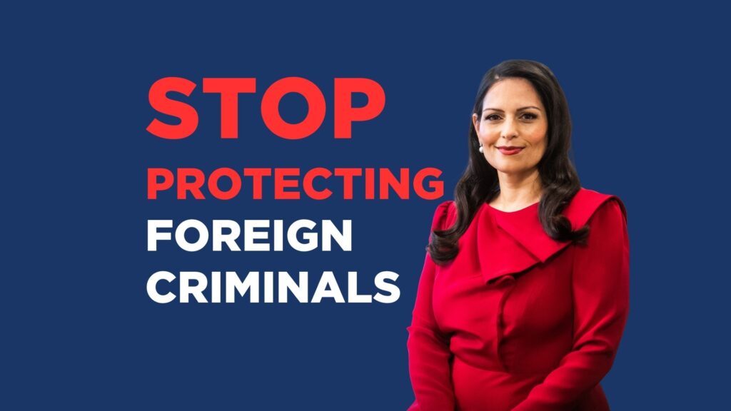 Stop Protecting Foreign Criminals