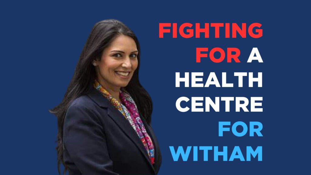 Fighting for a health centre for Witham