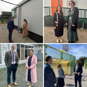 Priti visiting local schools affected by RAAC