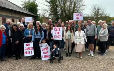Priti meets with local residents in Copford to discuss their concerns about proposed sites in the minerals plan.